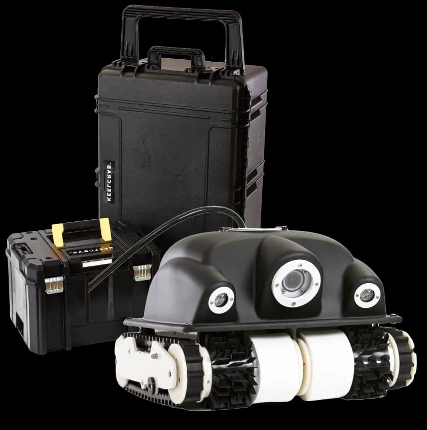 Keelcrab underwater hull cleaning drone used across Malta and Gozo